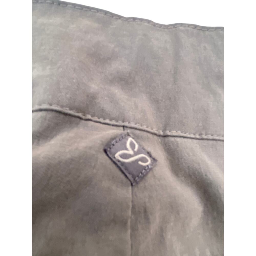 PrAna Bermuda Hiking Shorts - Olive Green - Size Large - Picture 4 of 8